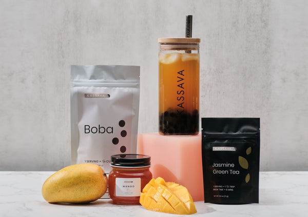 Mango Green Tea Boba Kit